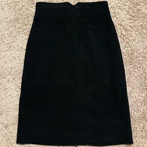 Black pencil skirt